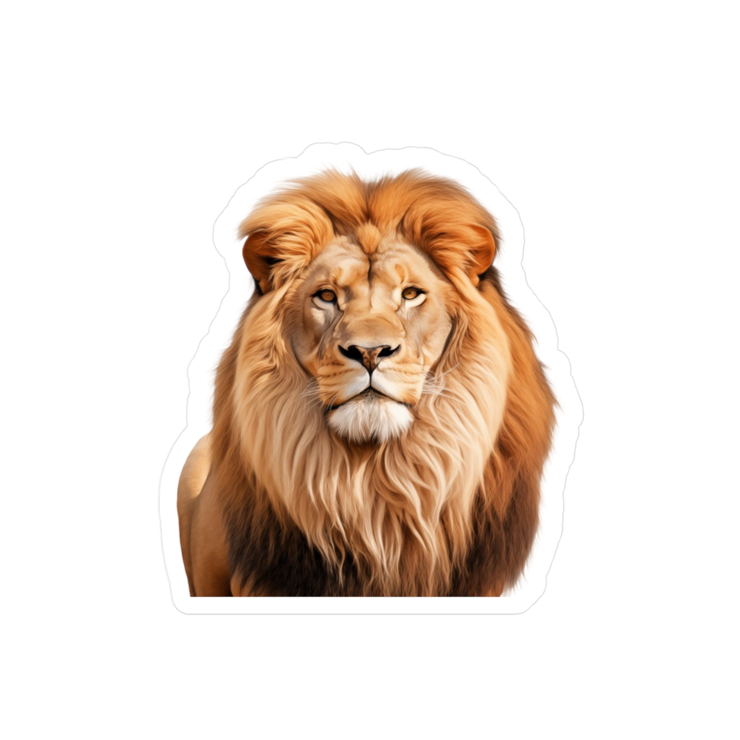 Lion Sticker - Vinyl Animal Decals