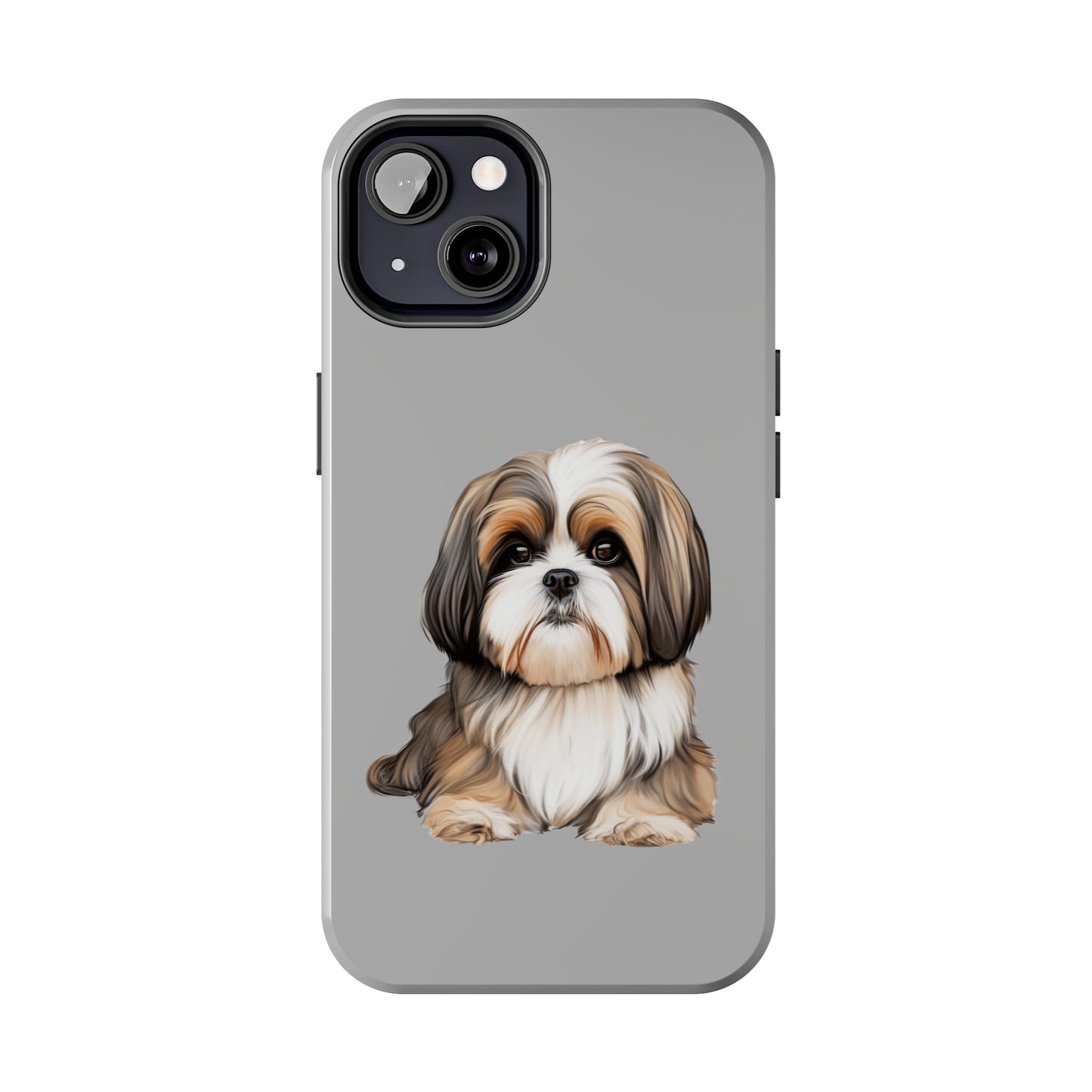 Light Grey Shih Tzu Tough Phone Case