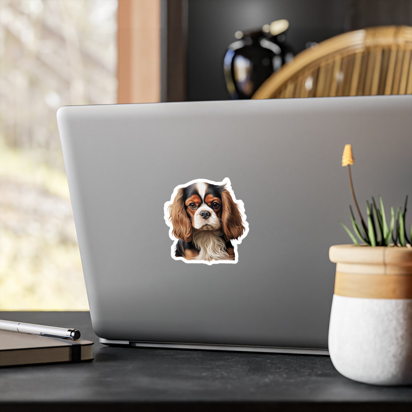 Cavalier King Charles Spaniel Sticker - Vinyl Dog Decals