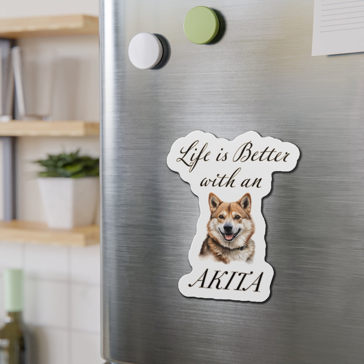 Akita Magnet - Die-Cut