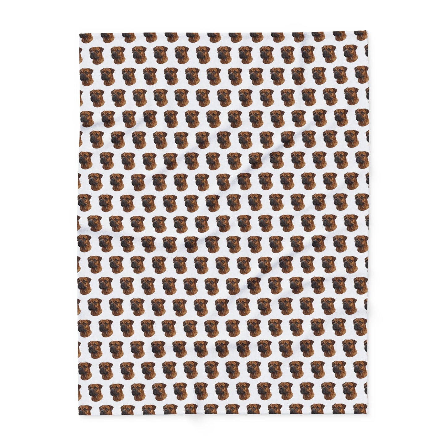 Fleece Blanket, Bullmastiff Design - Cozy Arctic Throw for Dog Lovers, Animal Print Home Decor, Winter Gift Idea, Pet Owners Present, Unique