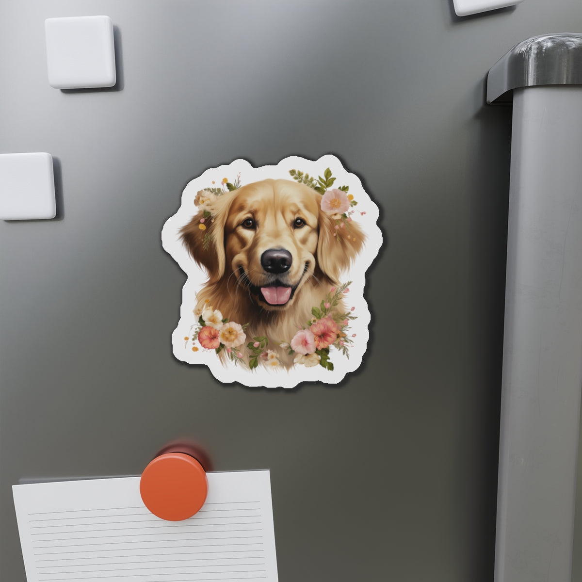 Golden Retriever Magnet - Die Cut Dog Magnet