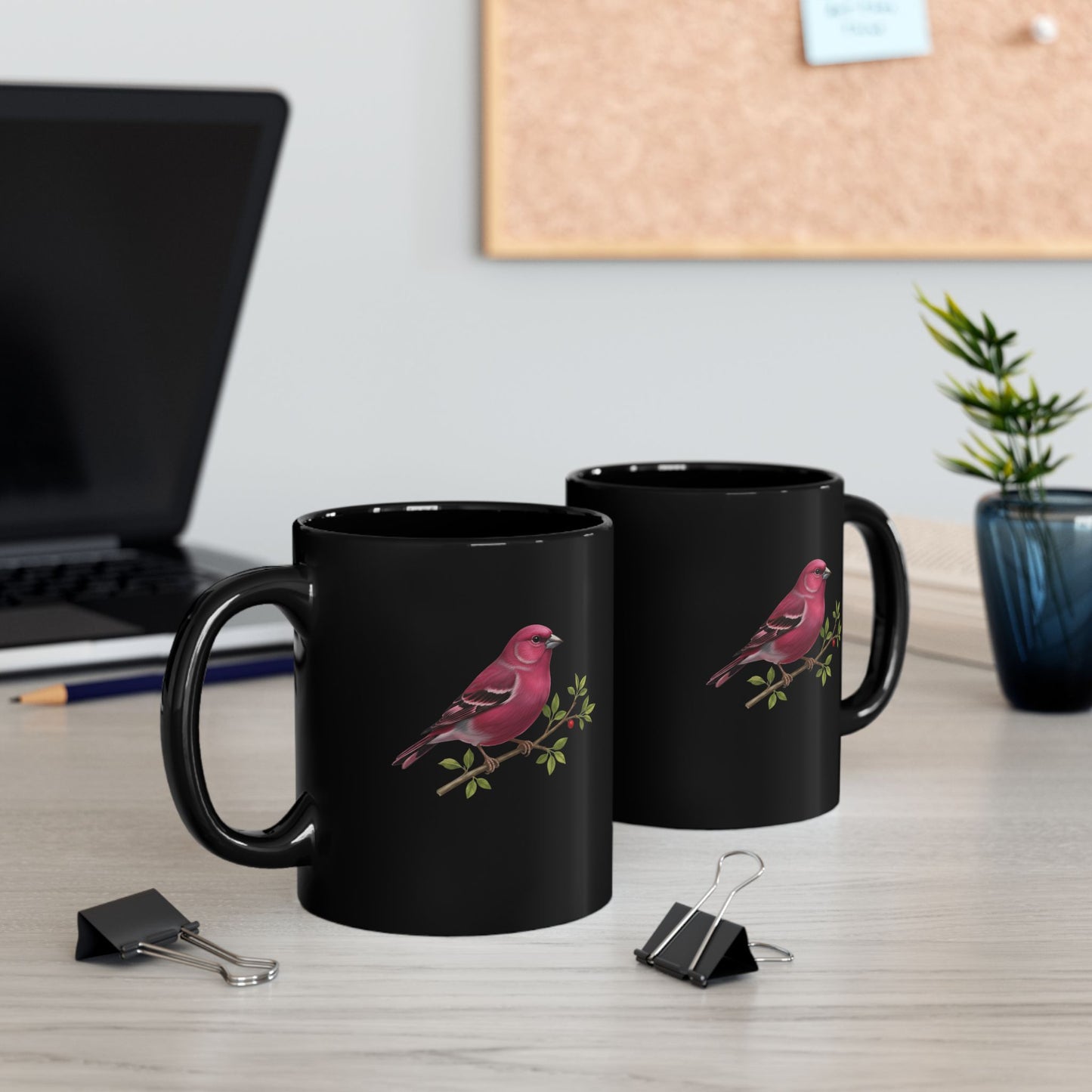 Bird Lover Mug, Finch Ceramic Cup, Nature Enthusiast Drinkware, Gift for Bird Watcher, Wildlife Coffee Mug