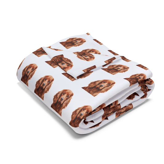 Cocker Spaniel Arctic Fleece Blanket - Dog Lover Gift