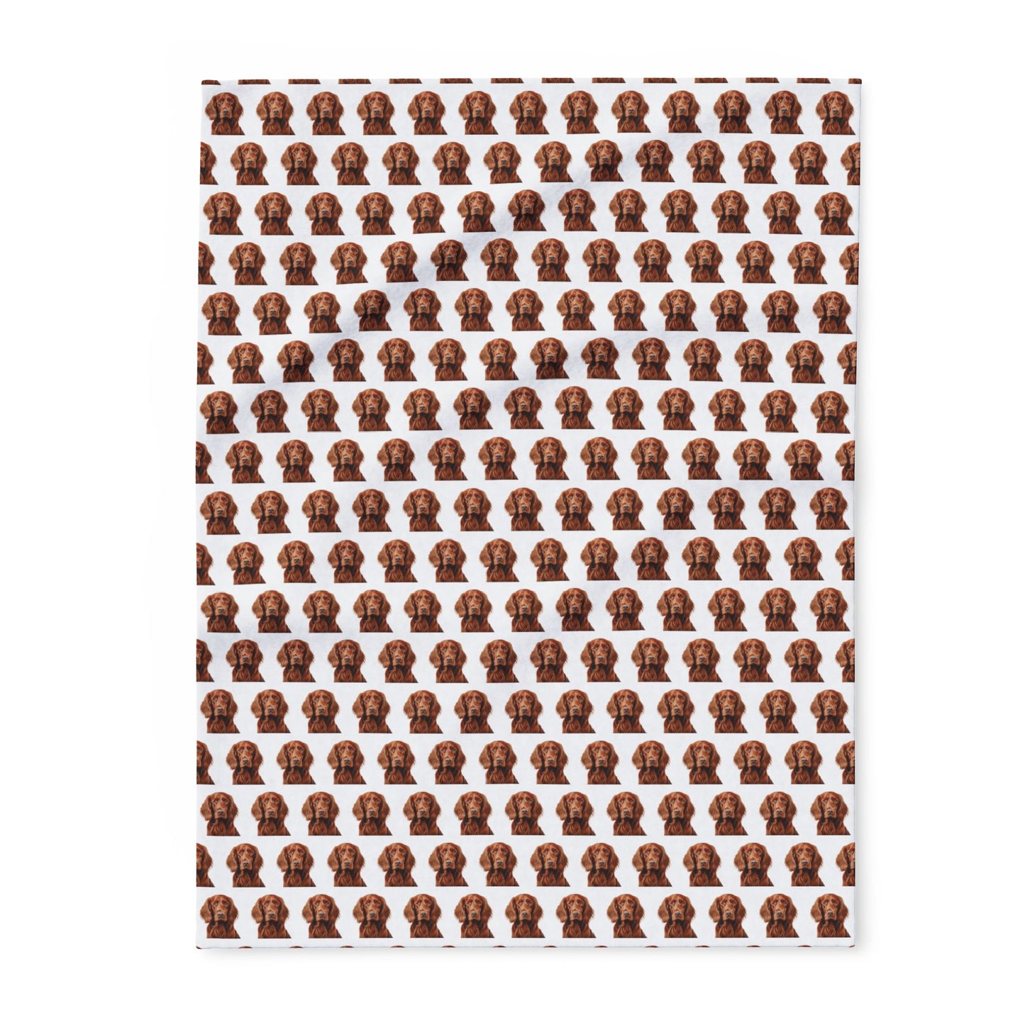 Fleece Blanket, Irish Setter Dog Print, Cozy Winter Home Decor, Pet Lover Gift, Christmas Present, Holiday Throw