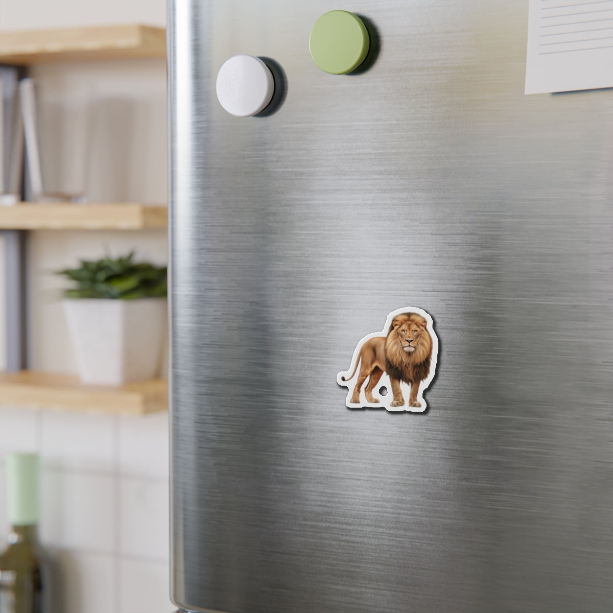 Lion Magnet - Die-Cut