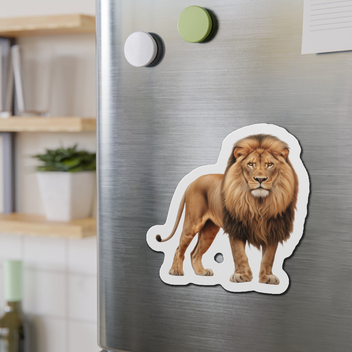 Lion Magnet - Die-Cut