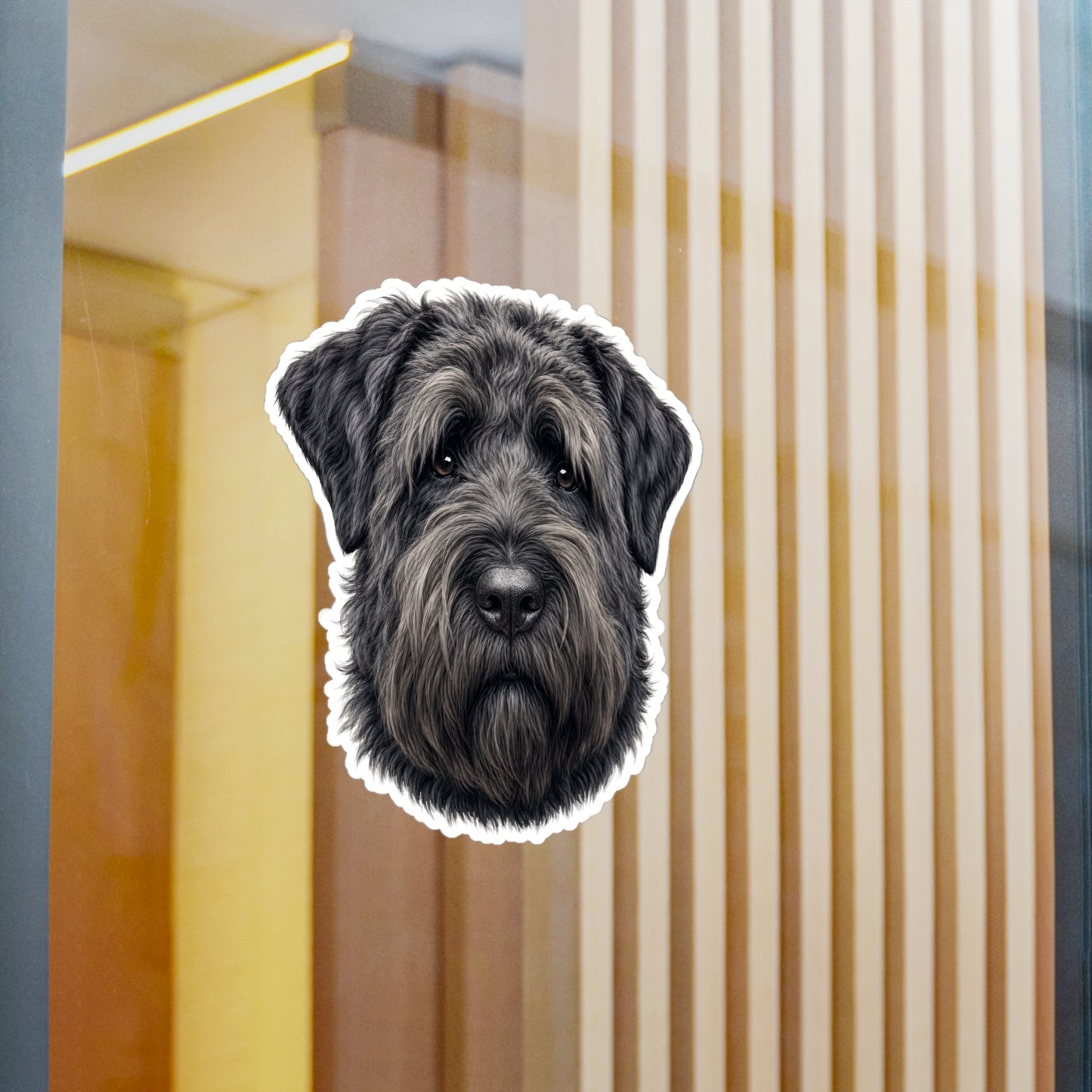Bouvier des Flandres Sticker | Waterproof Vinyl Decal | Dog Lover Gift