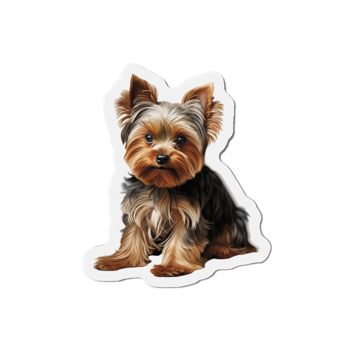 Yorkshire Terrier Magnet - Die-Cut
