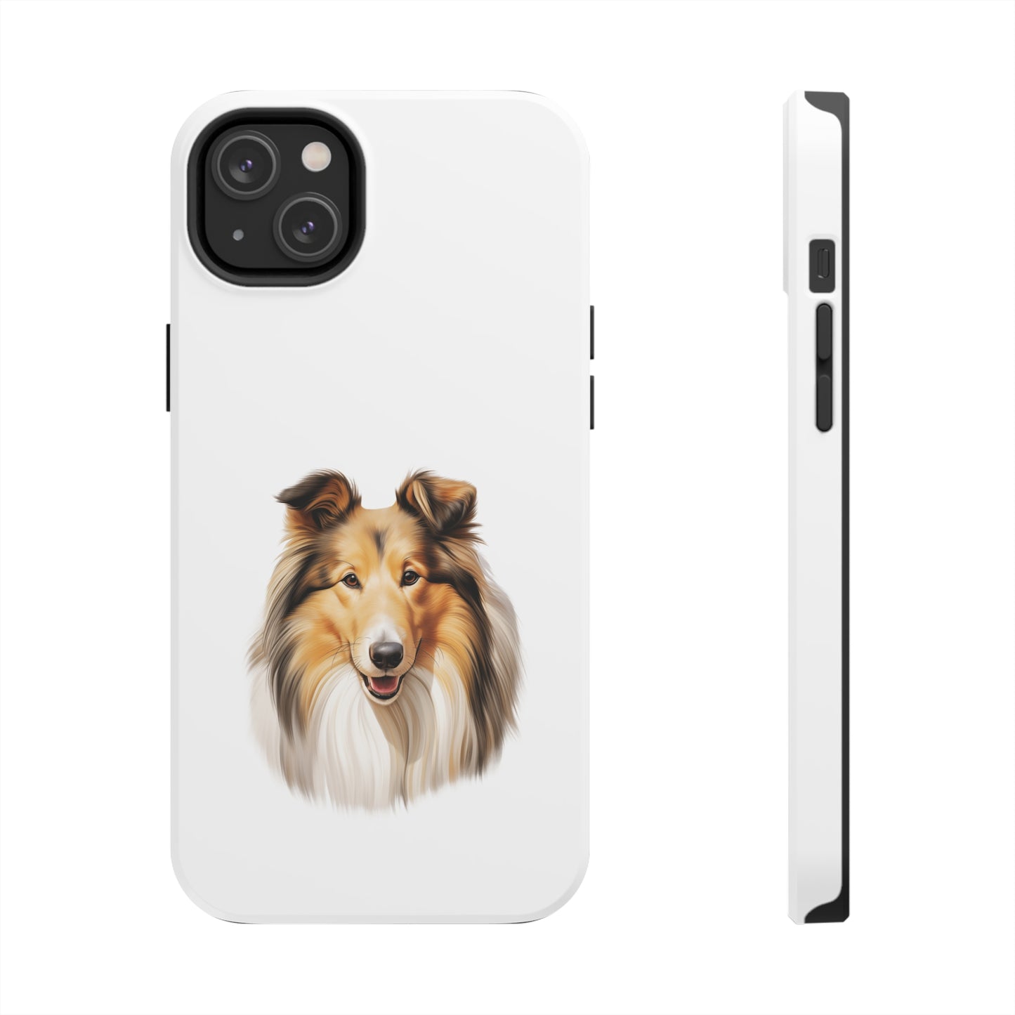 Rough Collie Tough Phone Case