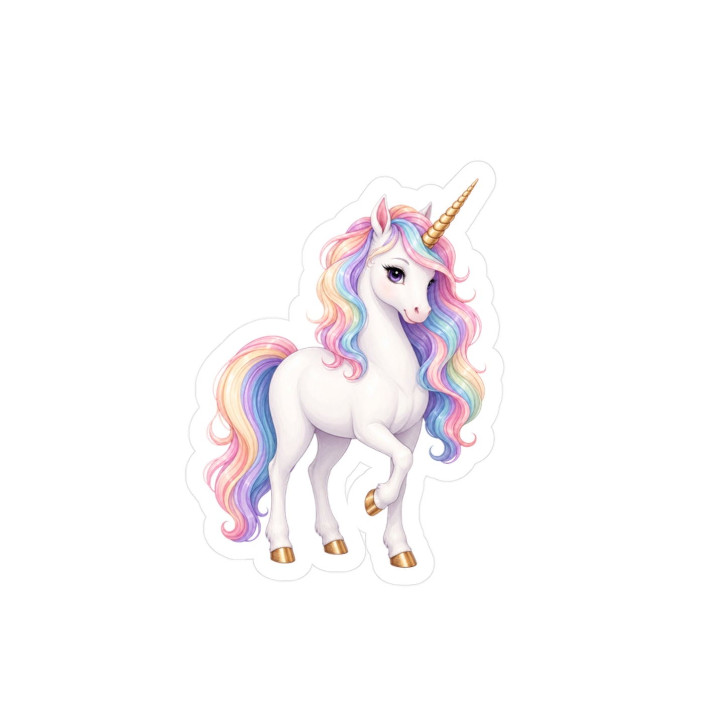 Unicorn Sticker | Waterproof Vinyl Decal | Unicorn Lover Gift