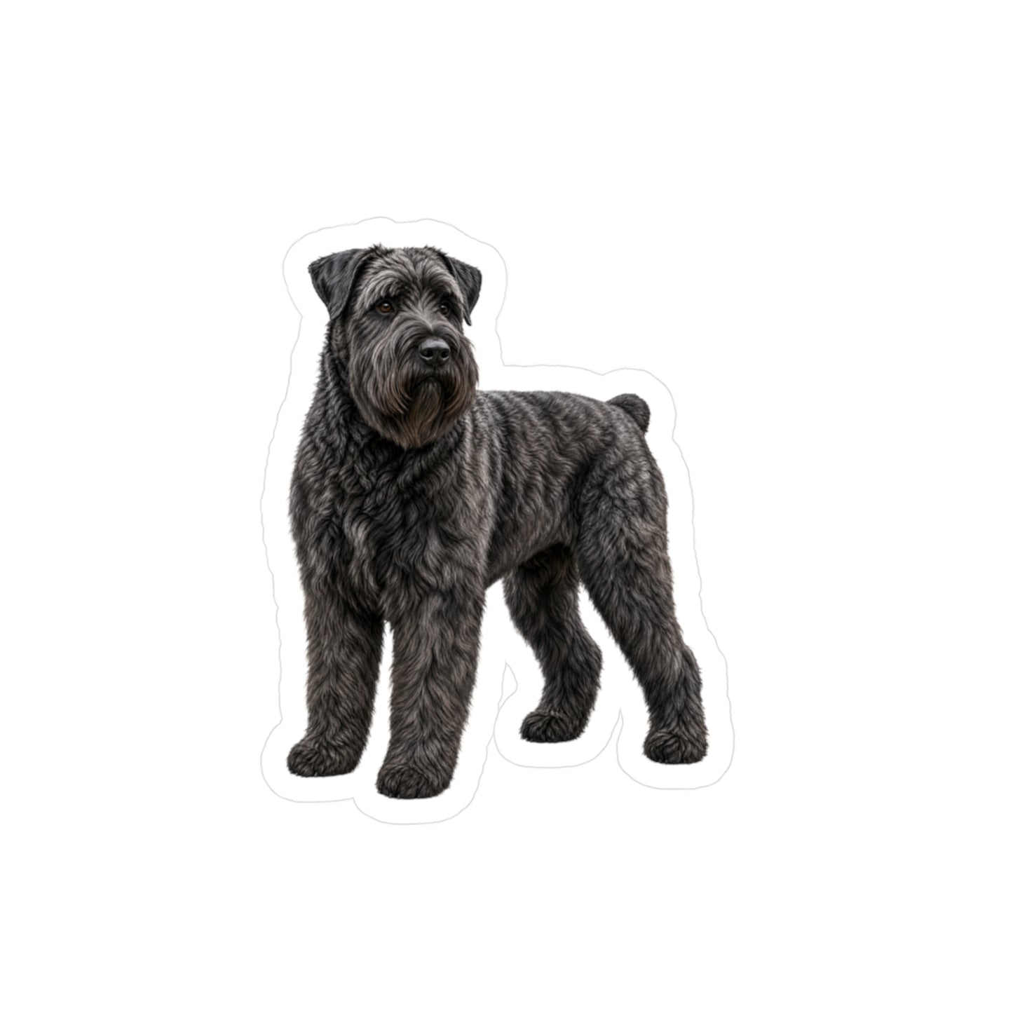 Bouvier des Flandres Sticker | Waterproof Vinyl Decal | Dog Lover Gift