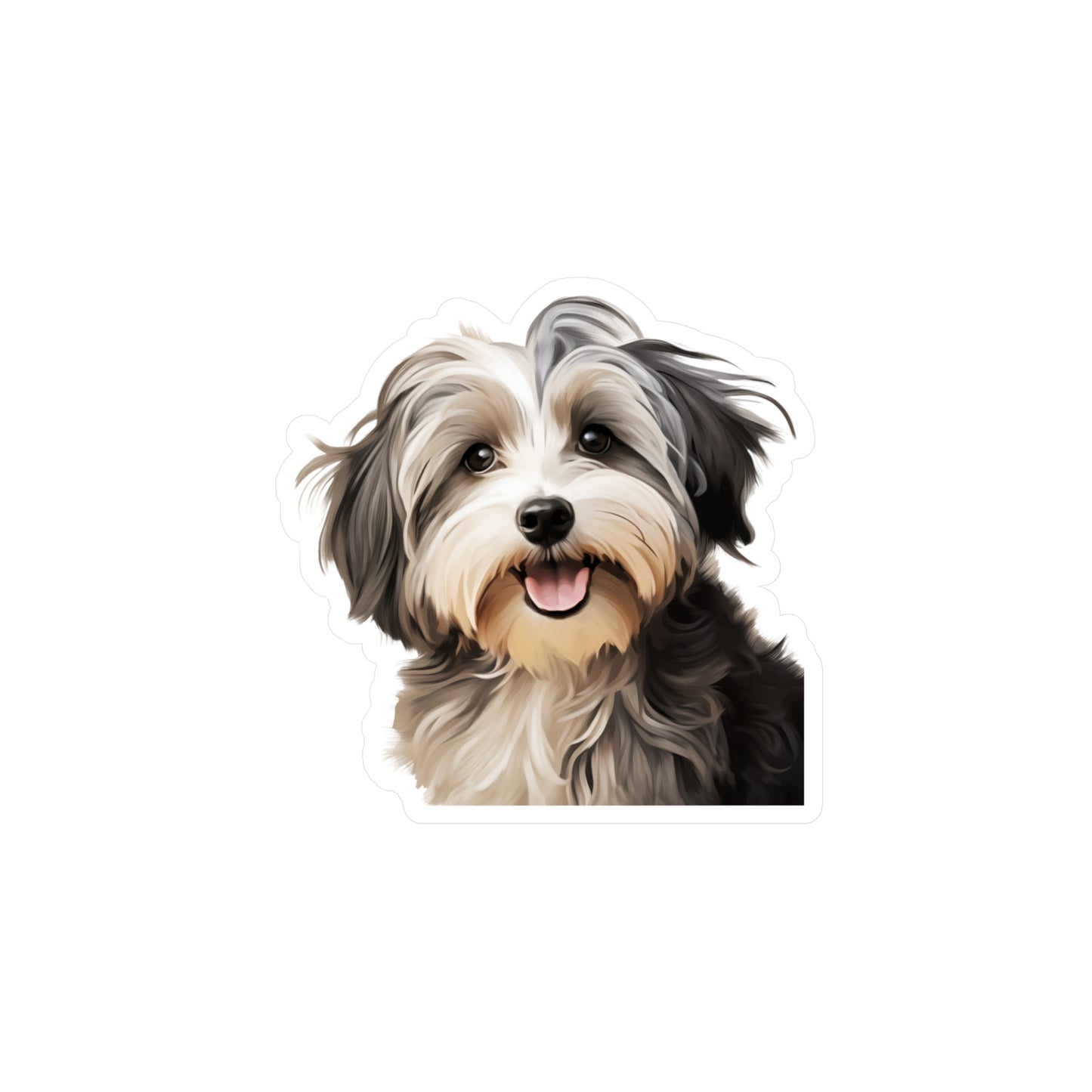 Havanese Sticker - Vinyl Dog Decals