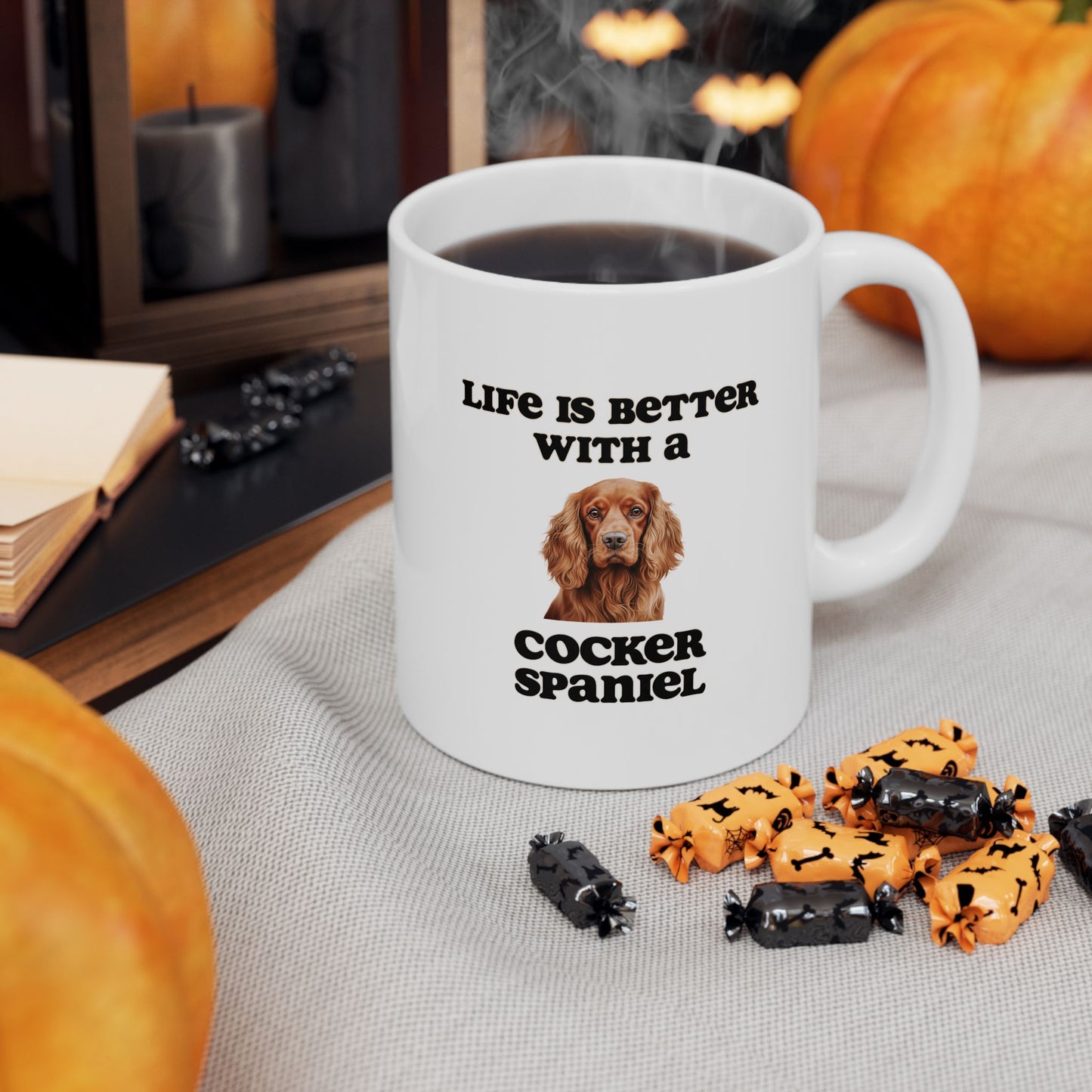 Cocker Spaniel Mug - 11 oz pr 15 oz - Life is Better with a Cocker Spaniel