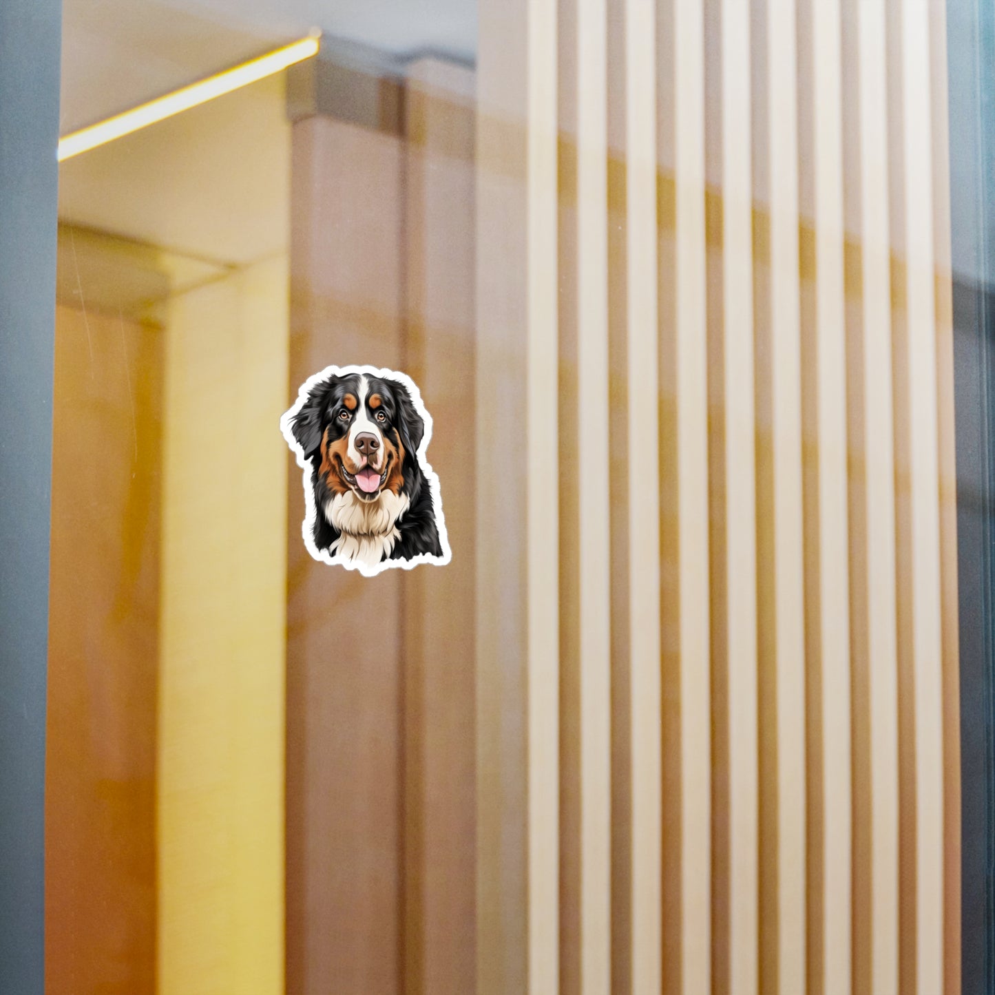 Bernese Mountain Dog Sticker - Kiss-Cut Vinyl Dog Decals