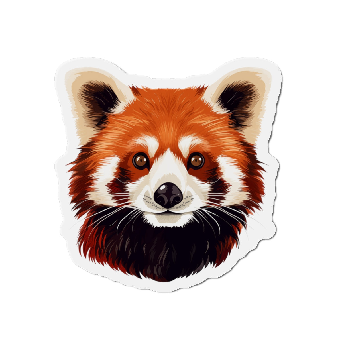 Red Panda Magnet - Playful Wildlife Animal Gift