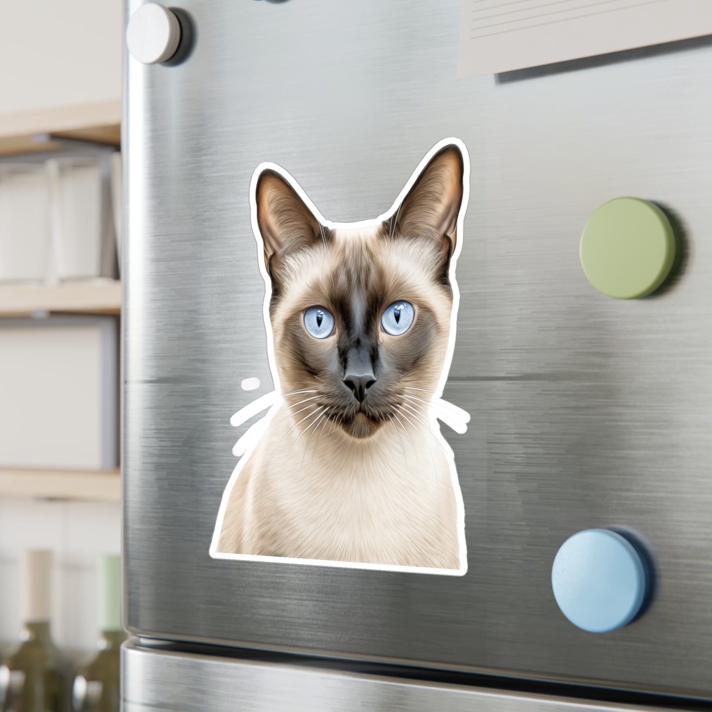 Siamese Cat Sticker | Pet Vinyl Decal | Animal Car Decal | Laptop Sticker | Window Decal