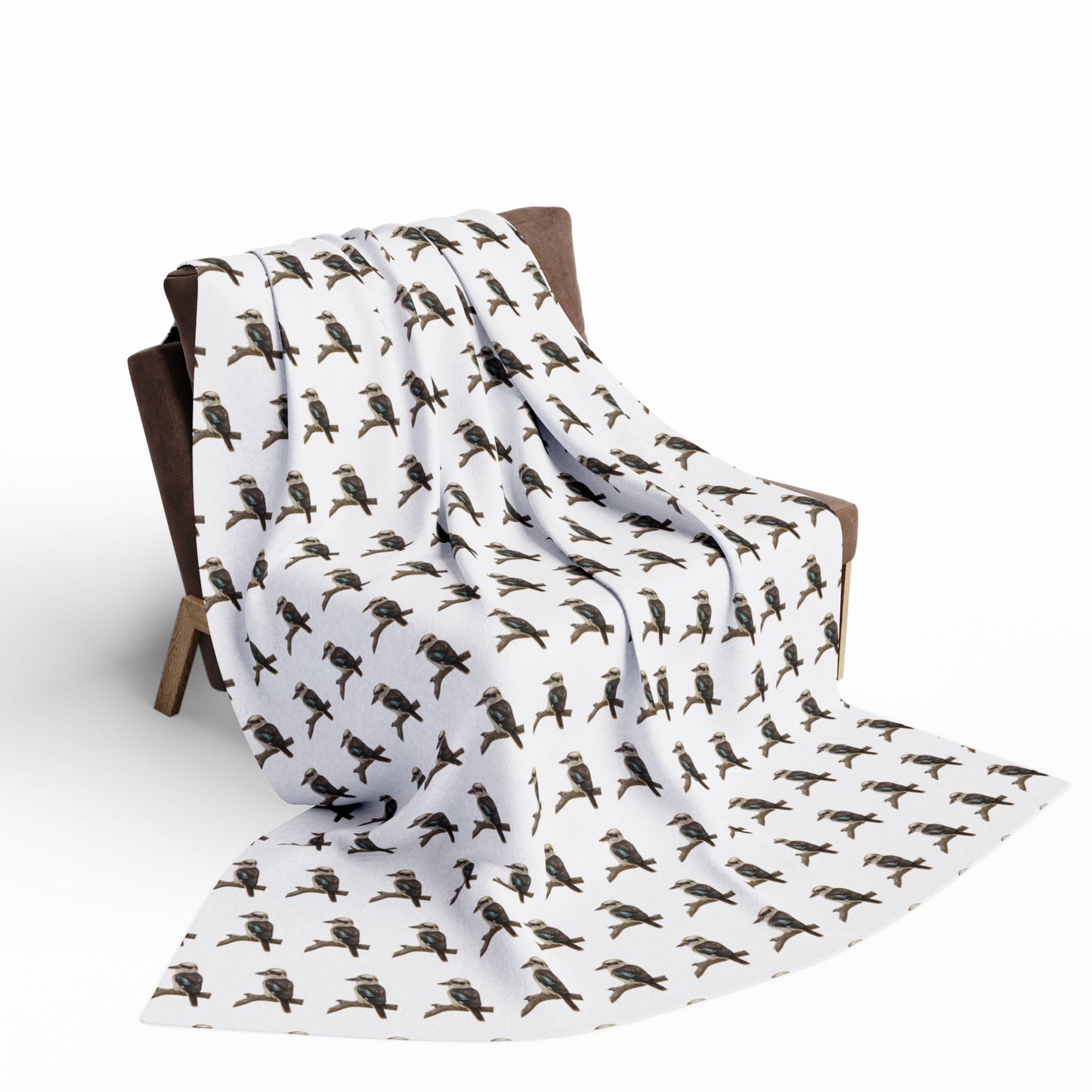 Kookaburra Blanket | Arctic Fleece Bird Wildlife Throw
