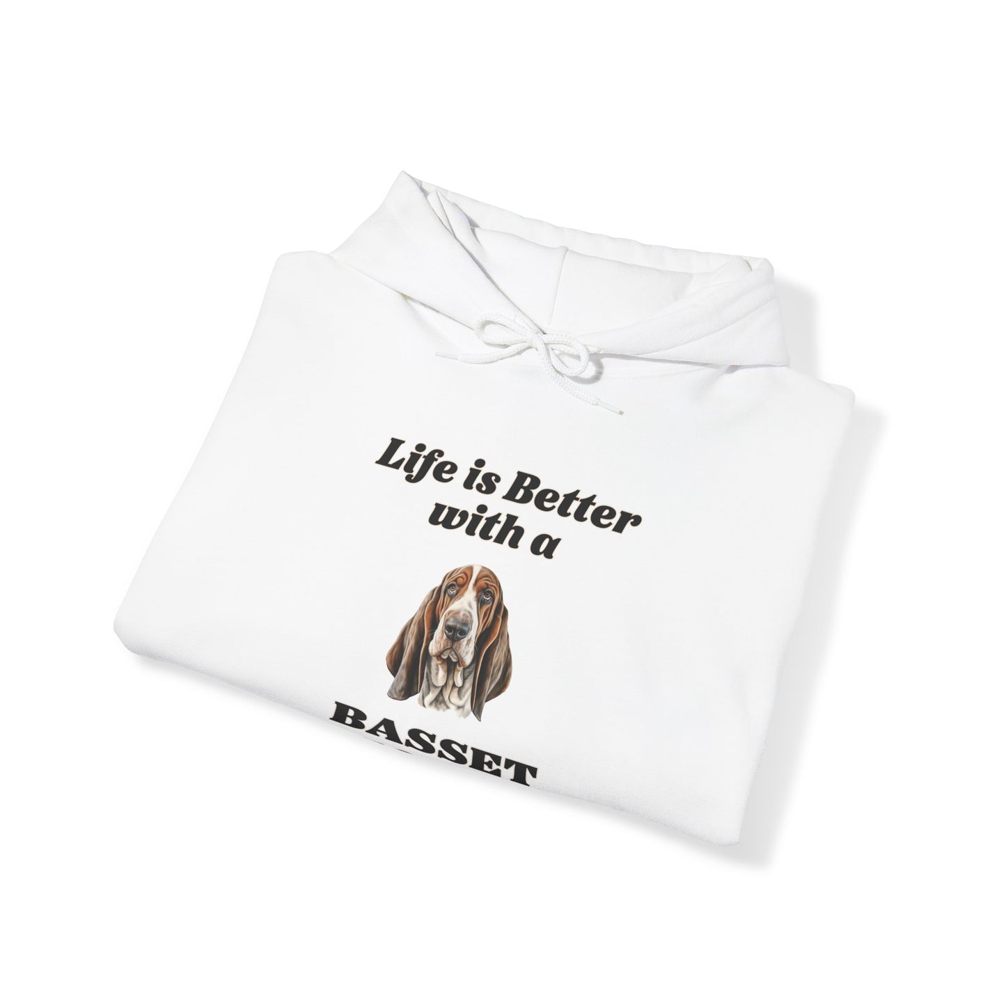 Basset Hound hoodie - dog mom gift