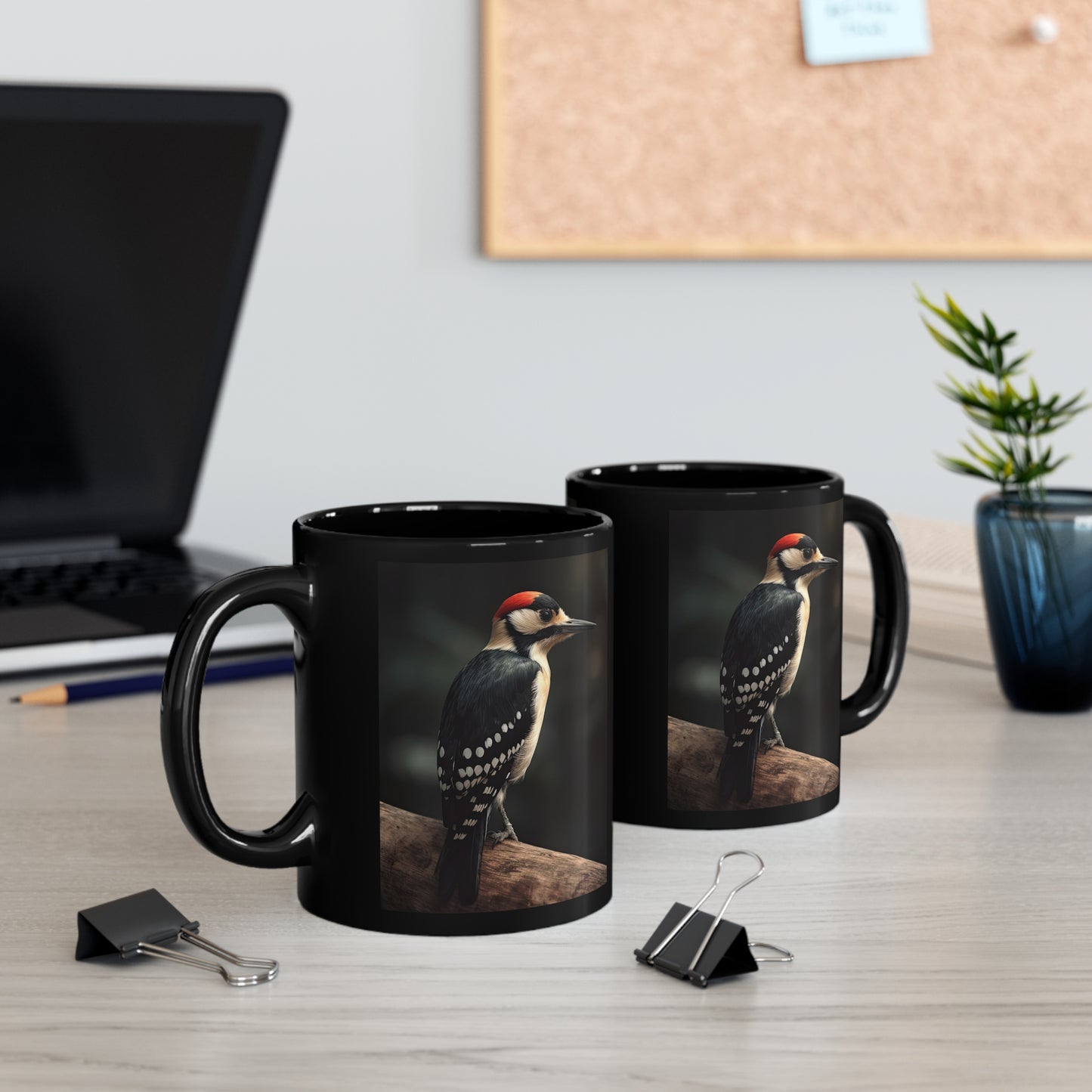Woodpecker Mug - 11 oz Ceramic