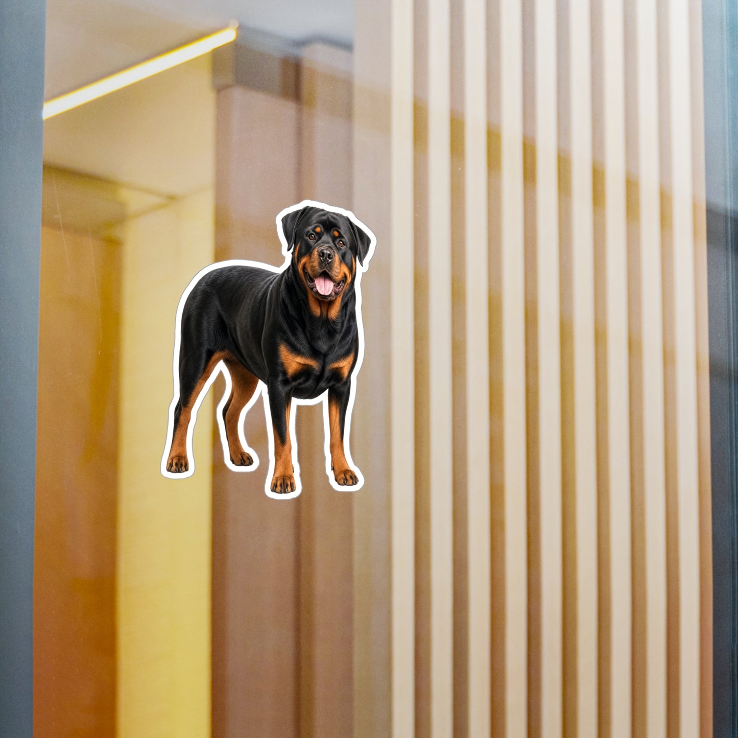 Rottweiler Sticker | Waterproof Vinyl Decal | Dog Lover Gift