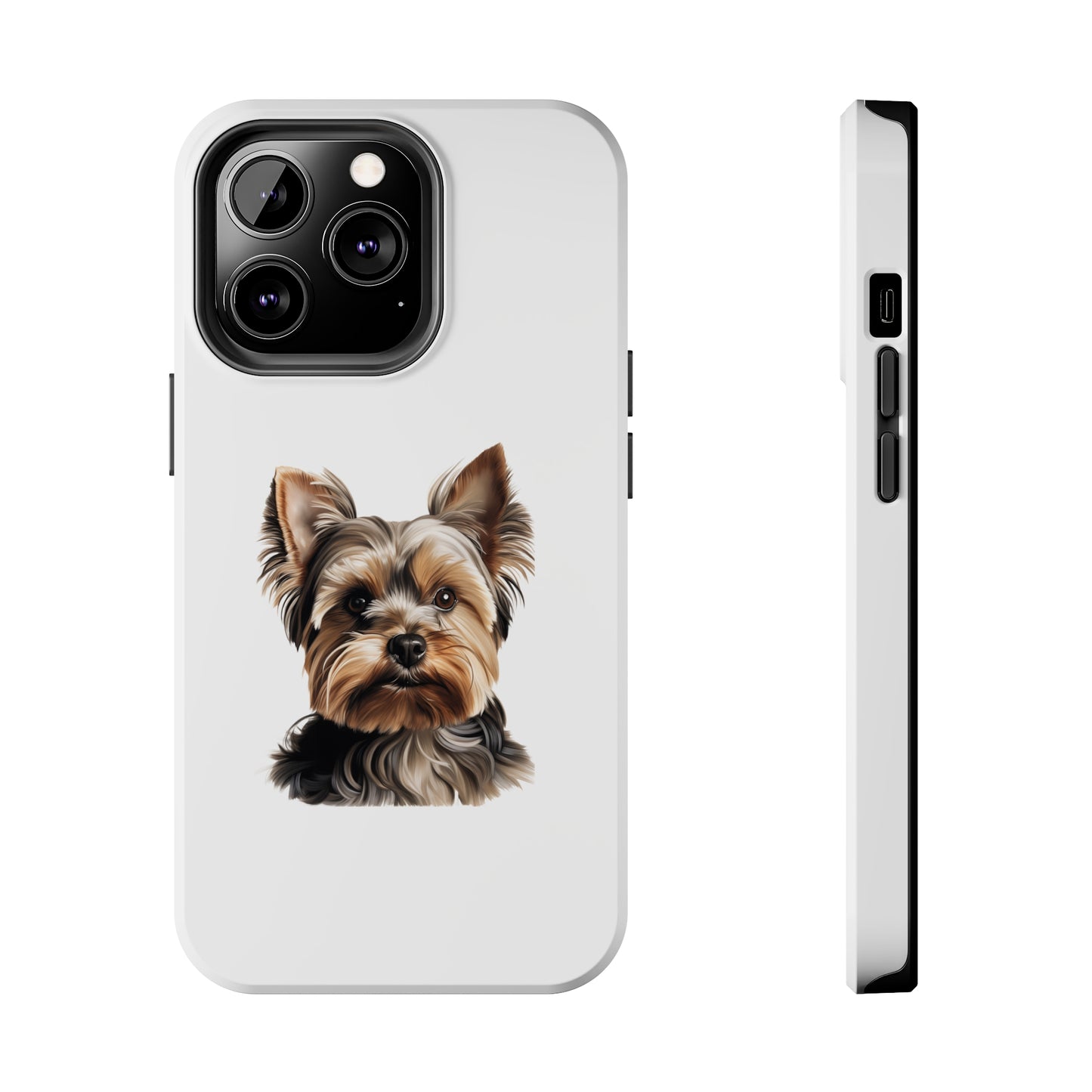 Yorkshire Terrier Tough Phone Case (White)
