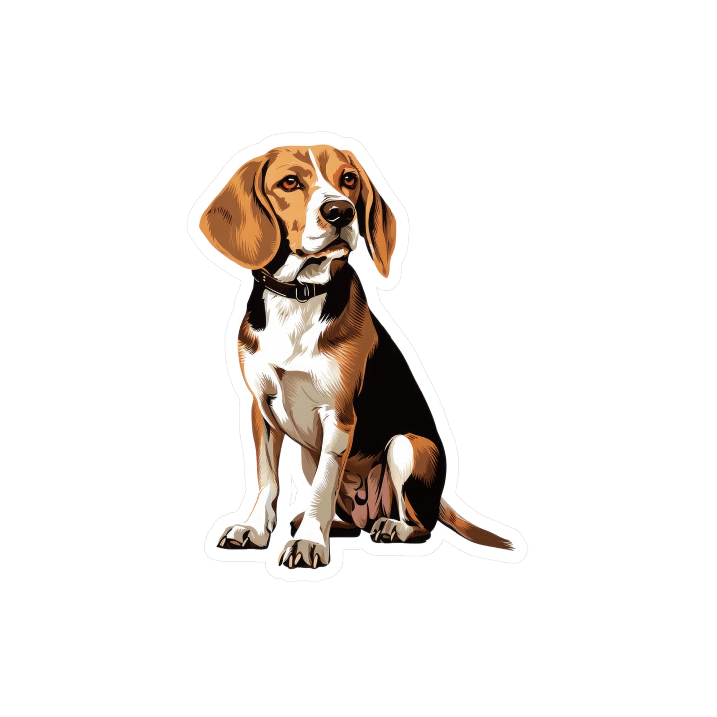 Beagle Sticker - Kiss-Cut Vinyl Decals