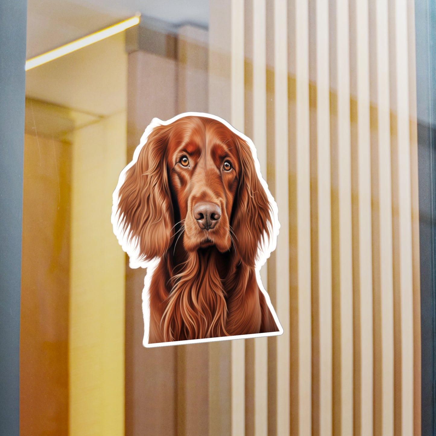 Irish Setter Sticker - Kiss-Cut Vinyl Dog Decals
