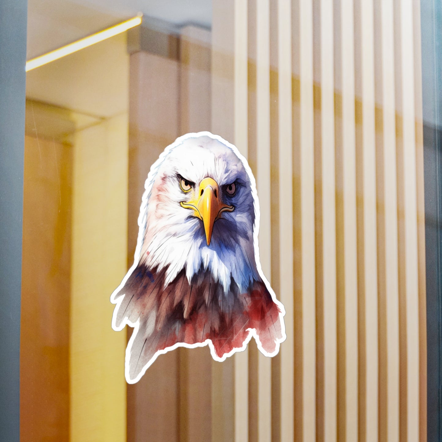 Bald Eagle Sticker - Waterproof Bird Decal