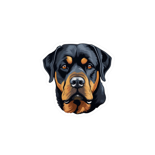 Rottweiler Sticker - Kiss-Cut Vinyl Decals