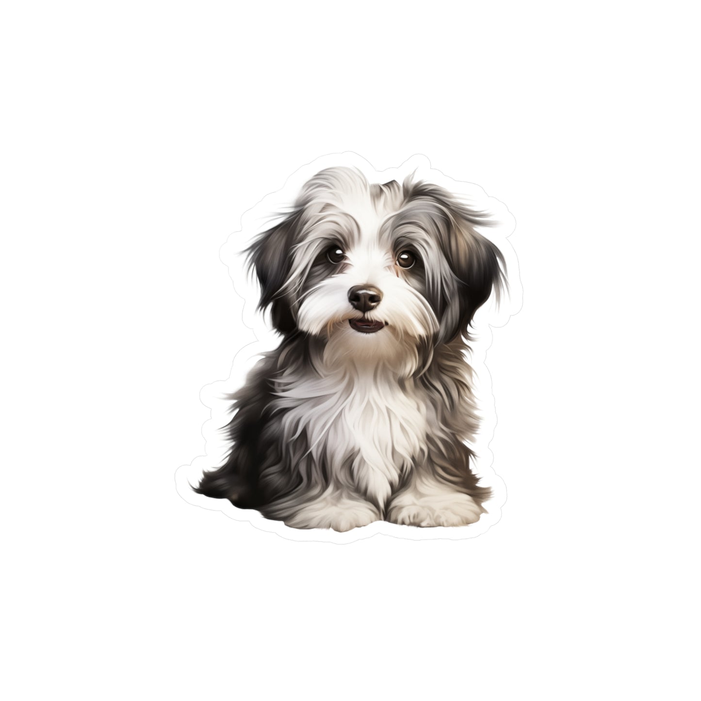 Havanese Sticker - Vinyl Dog Decals