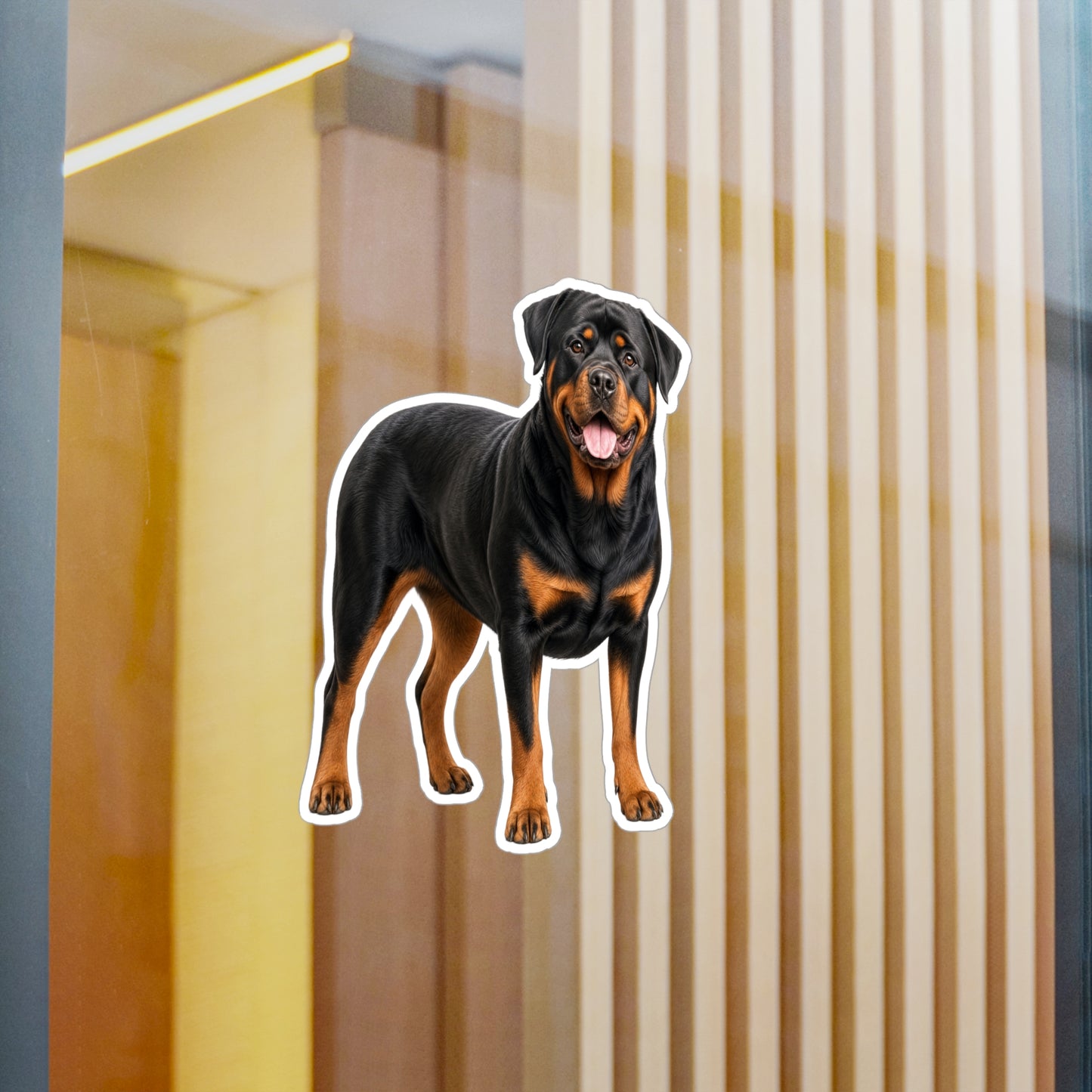 Rottweiler Sticker | Waterproof Vinyl Decal | Dog Lover Gift