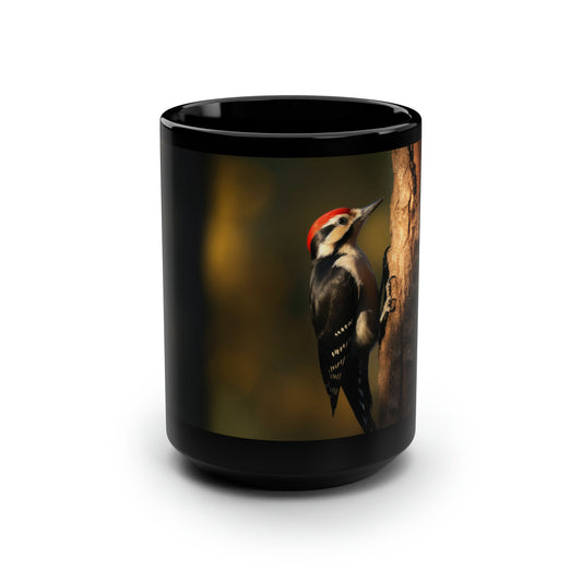 Woodpecker Mug - 15oz Ceramic Mug
