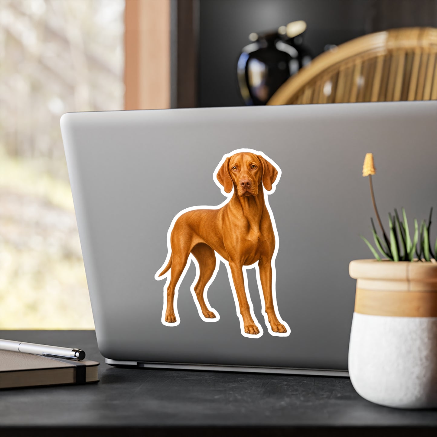 Vizsla Sticker | Waterproof Vinyl Decal | Dog Lover Gift