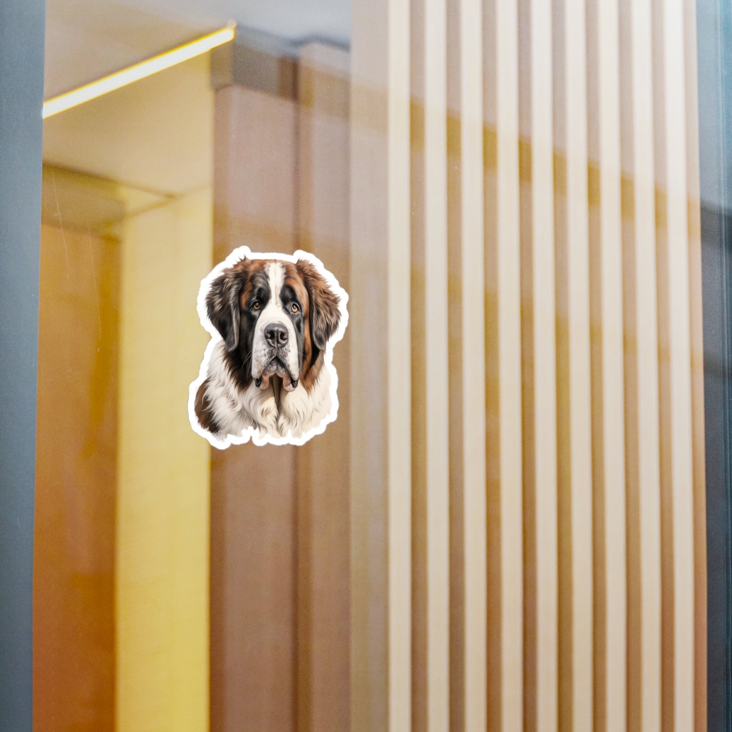 Saint Bernard Sticker - Kiss-Cut Vinyl Dog Decals