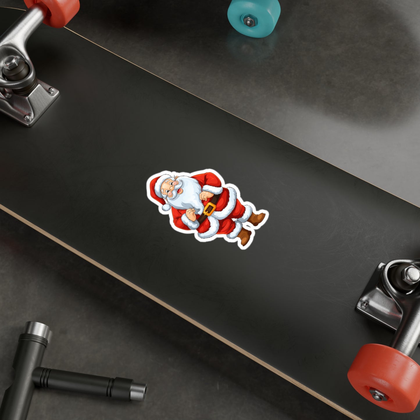 Santa Sticker - Kiss-Cut Vinyl Decals