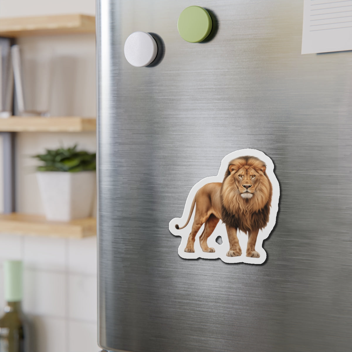 Lion Magnet - Die-Cut