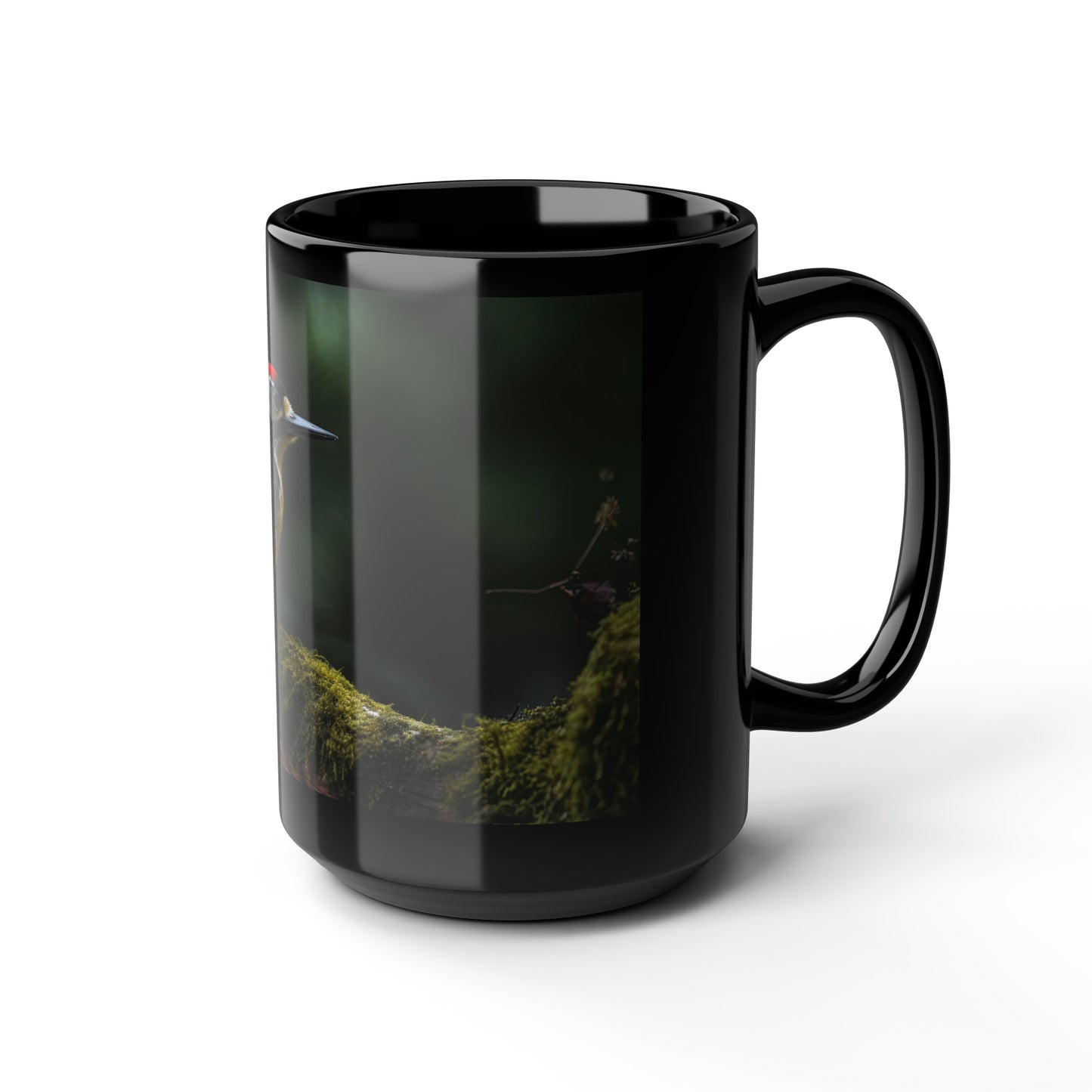 Woodpecker Mug - 15 oz Ceramic Mug