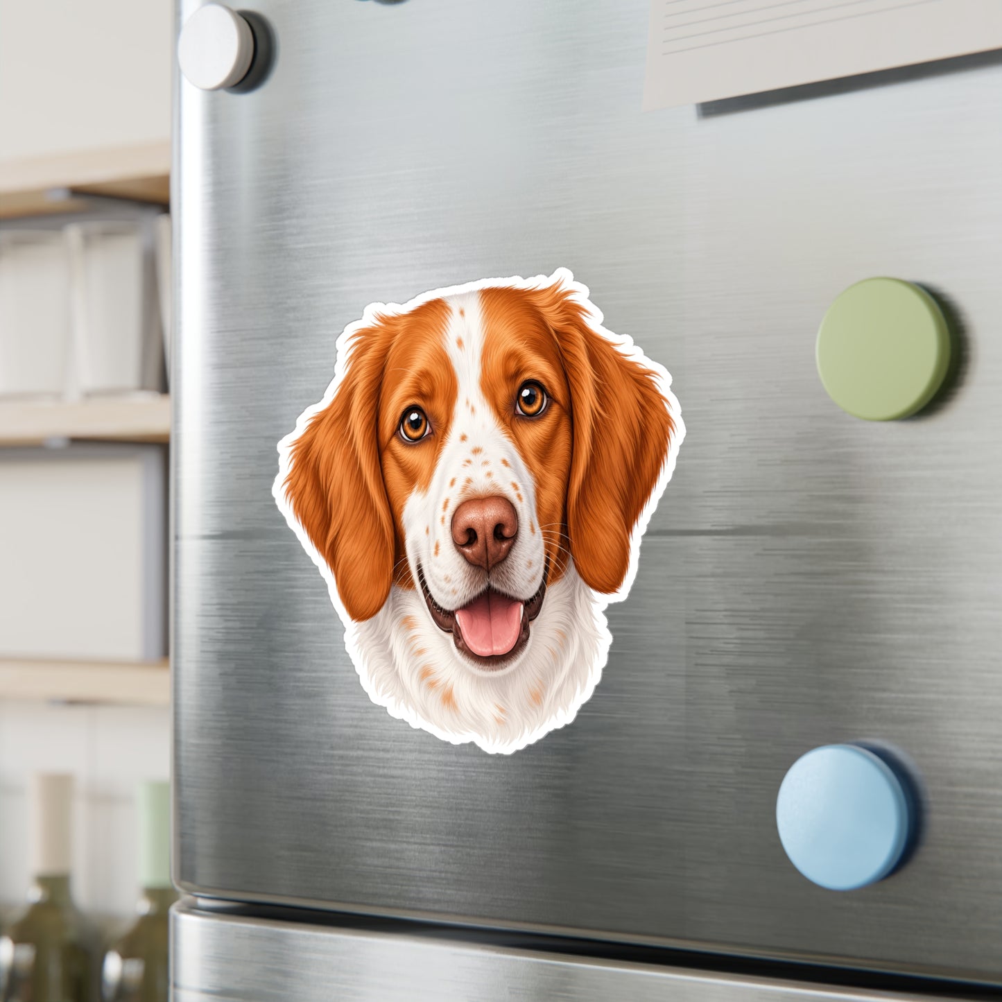 Brittany Spaniel Sticker | Waterproof Vinyl Decal | Dog Lover Gift