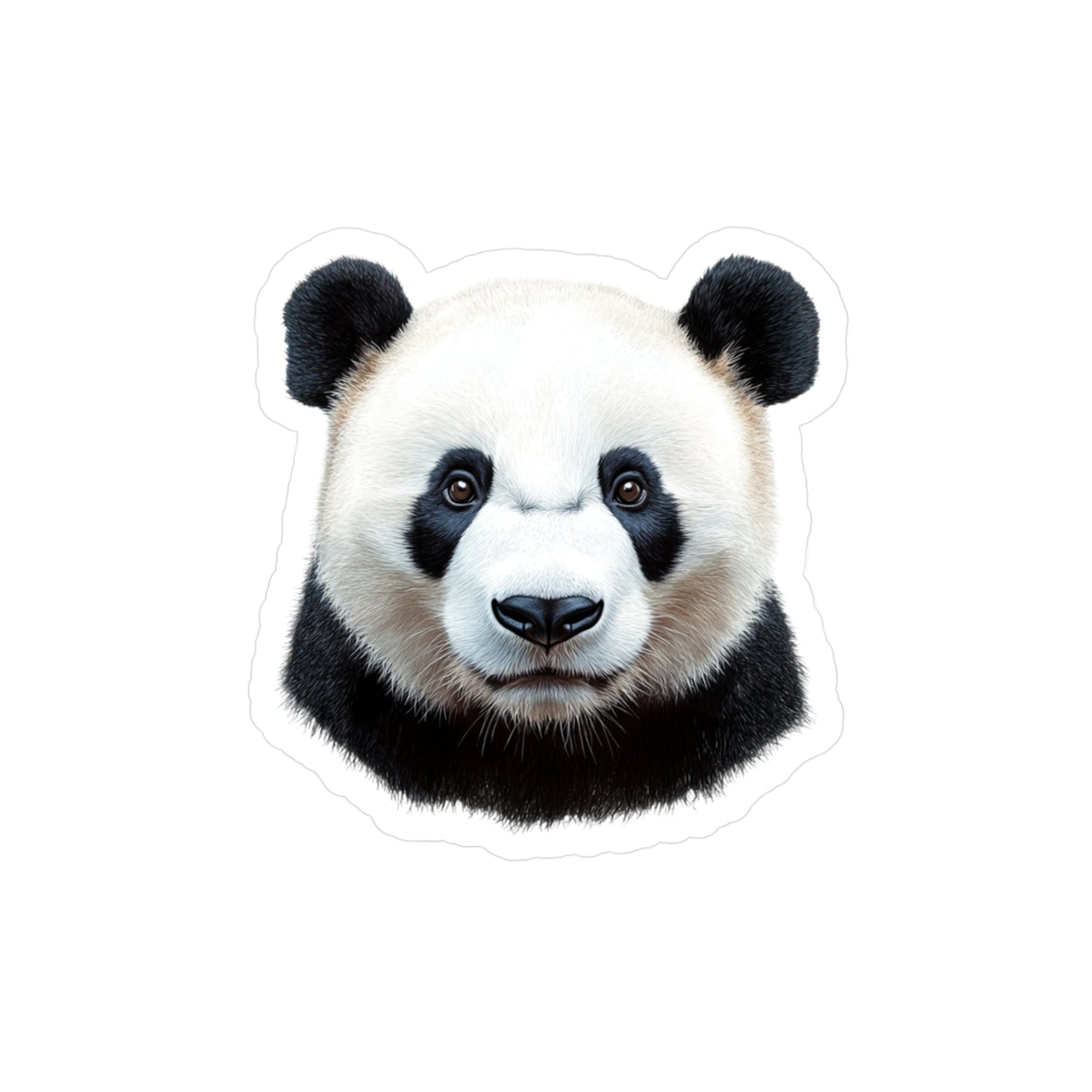 Panda Sticker - Waterproof Vinyl Panda Decal