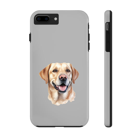 Light Grey Labrador Retriever Tough Phone Case
