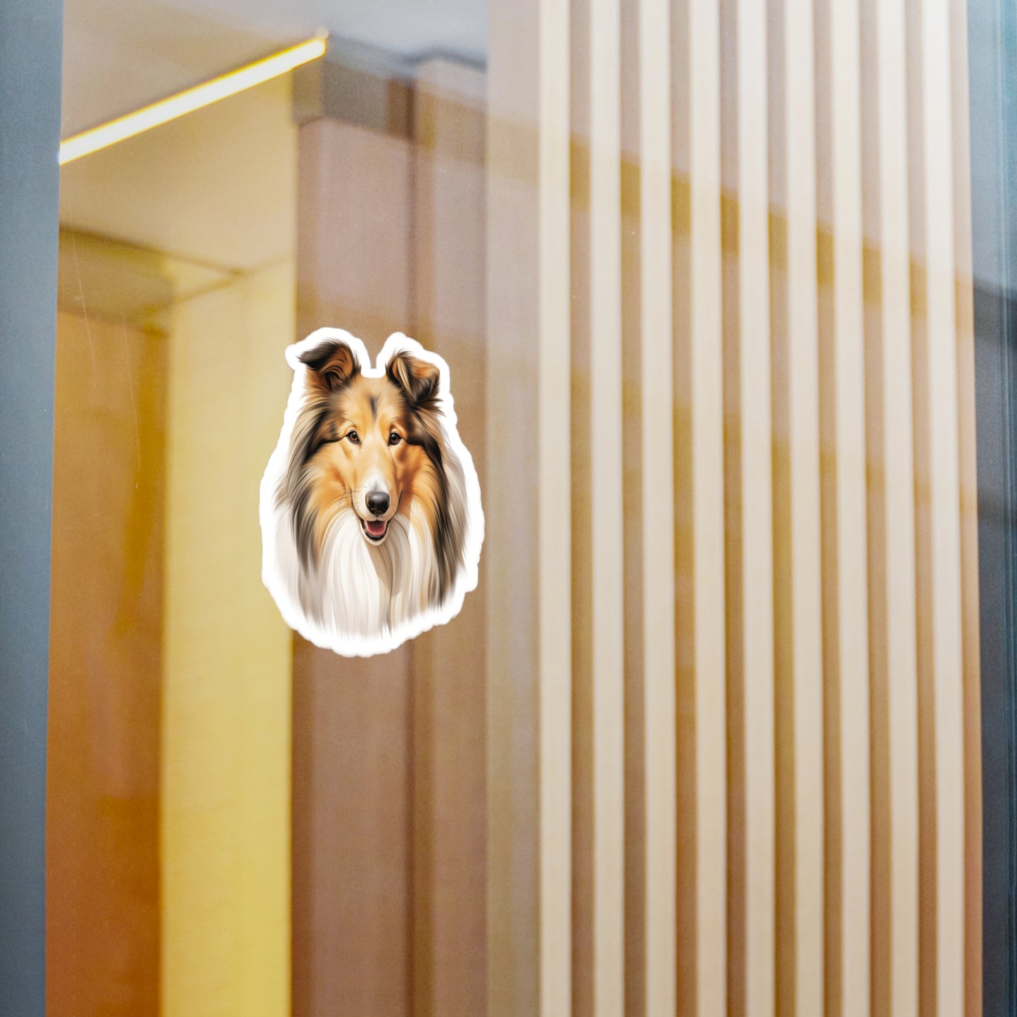 rough collie decal