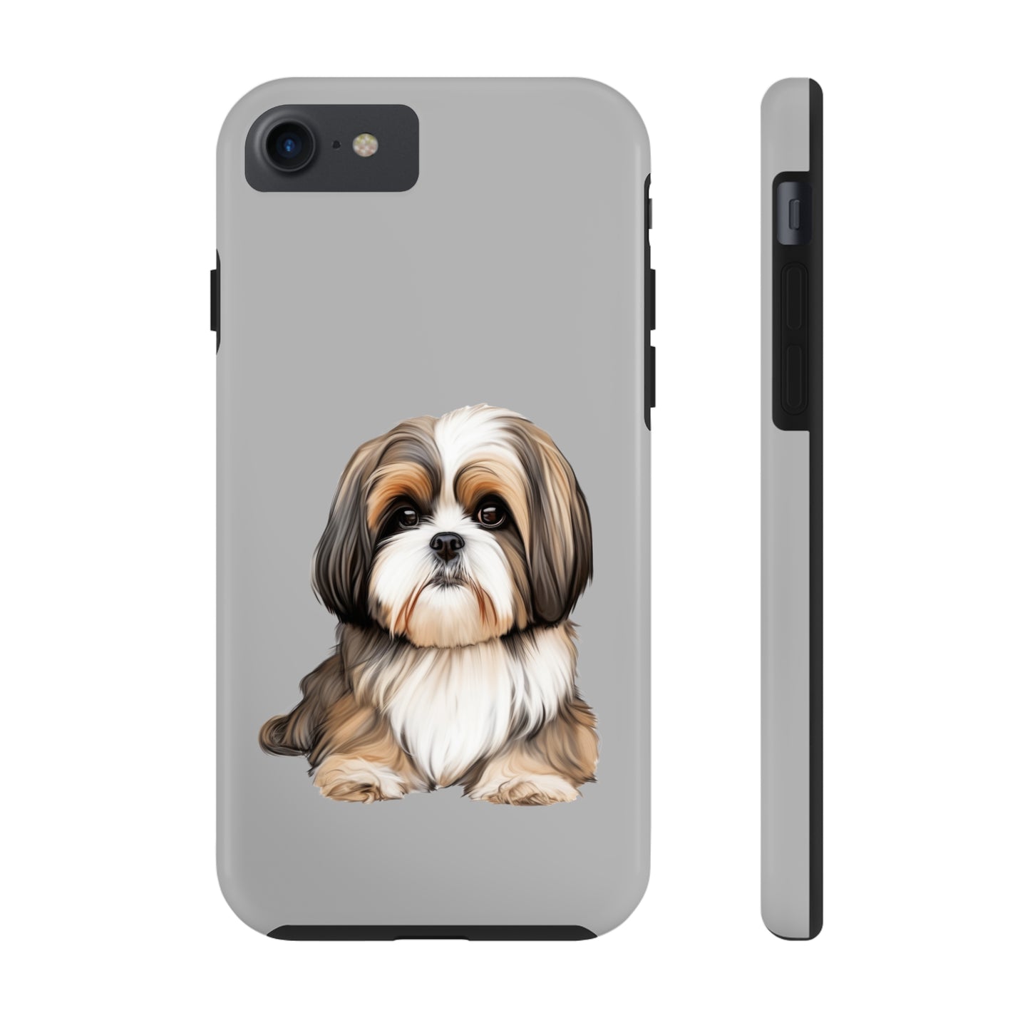 Light Grey Shih Tzu Tough Phone Case