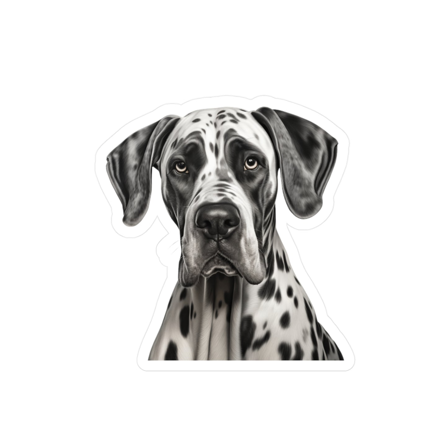 Great Dane Sticker - Dog Vinyl Decals