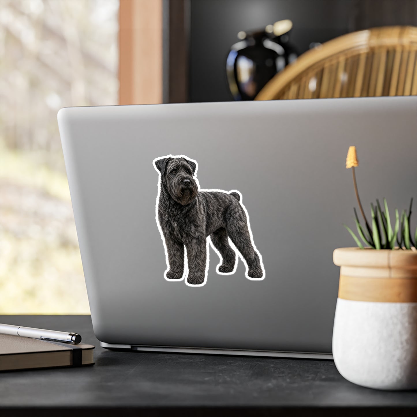 Bouvier des Flandres Sticker | Waterproof Vinyl Decal | Dog Lover Gift
