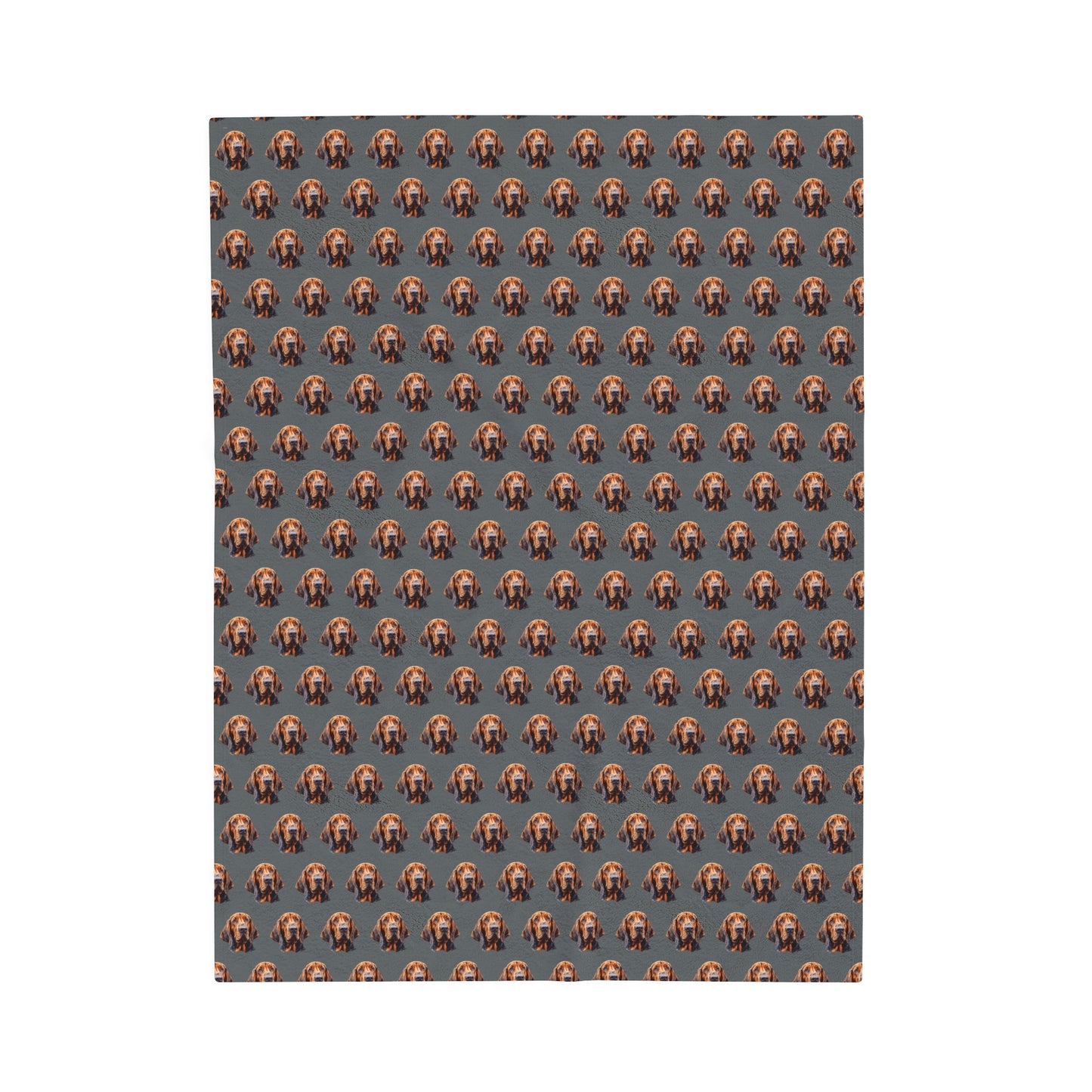 Bloodhound Velveteen Plush Blanket