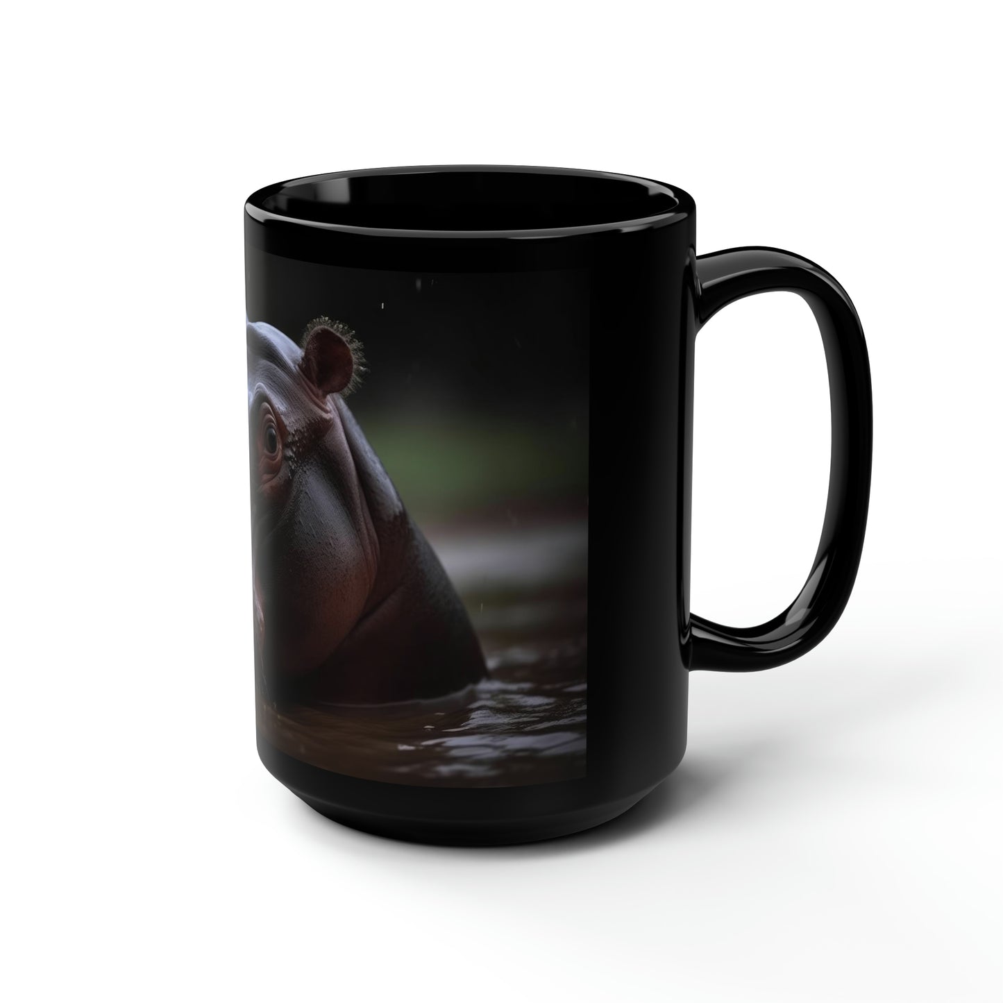 Hippopotamus Mug - 15oz  Ceramic Mug