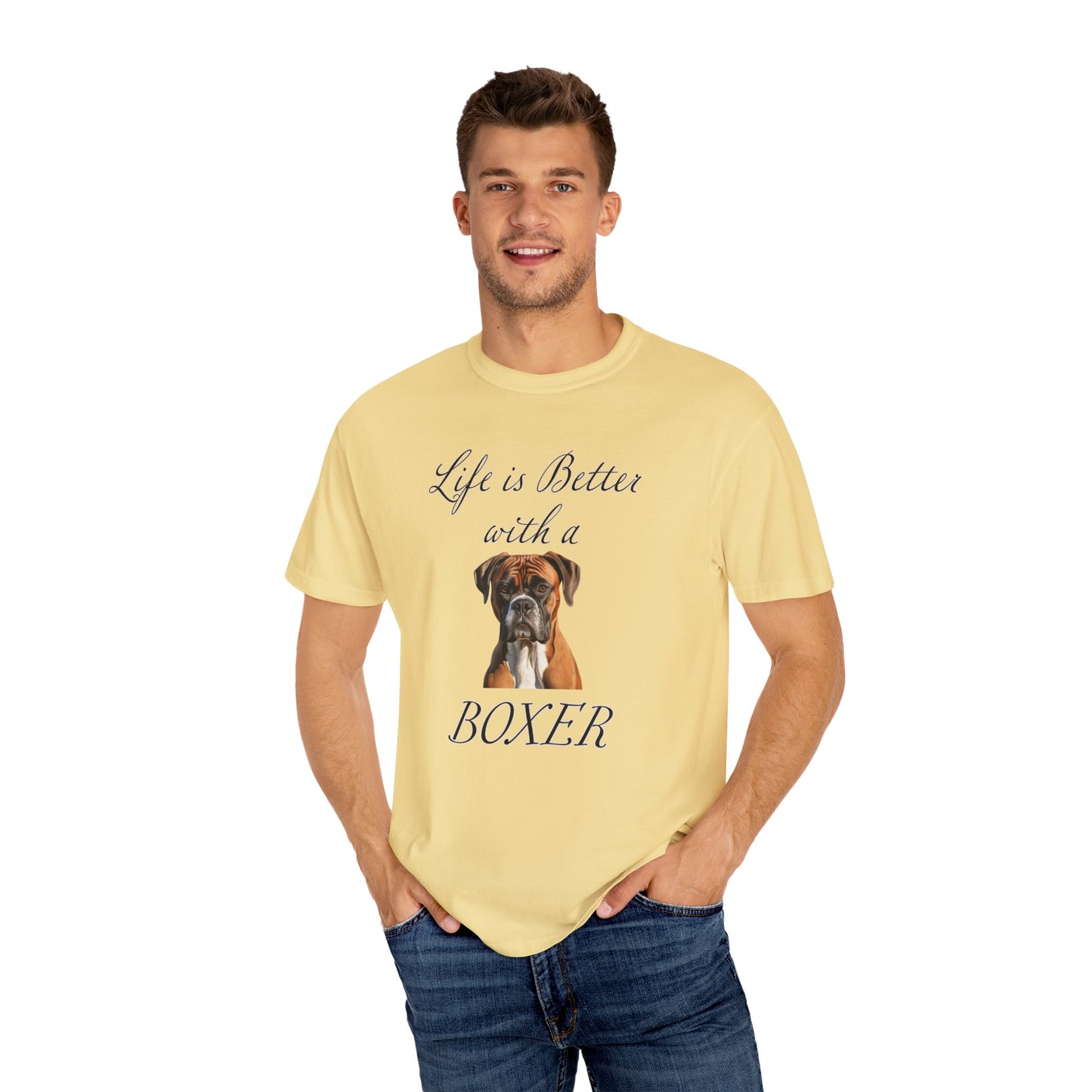 Boxer Tshirt - Dog Mom Shirt, Dog Dad Shirt, gift for Dog Mom