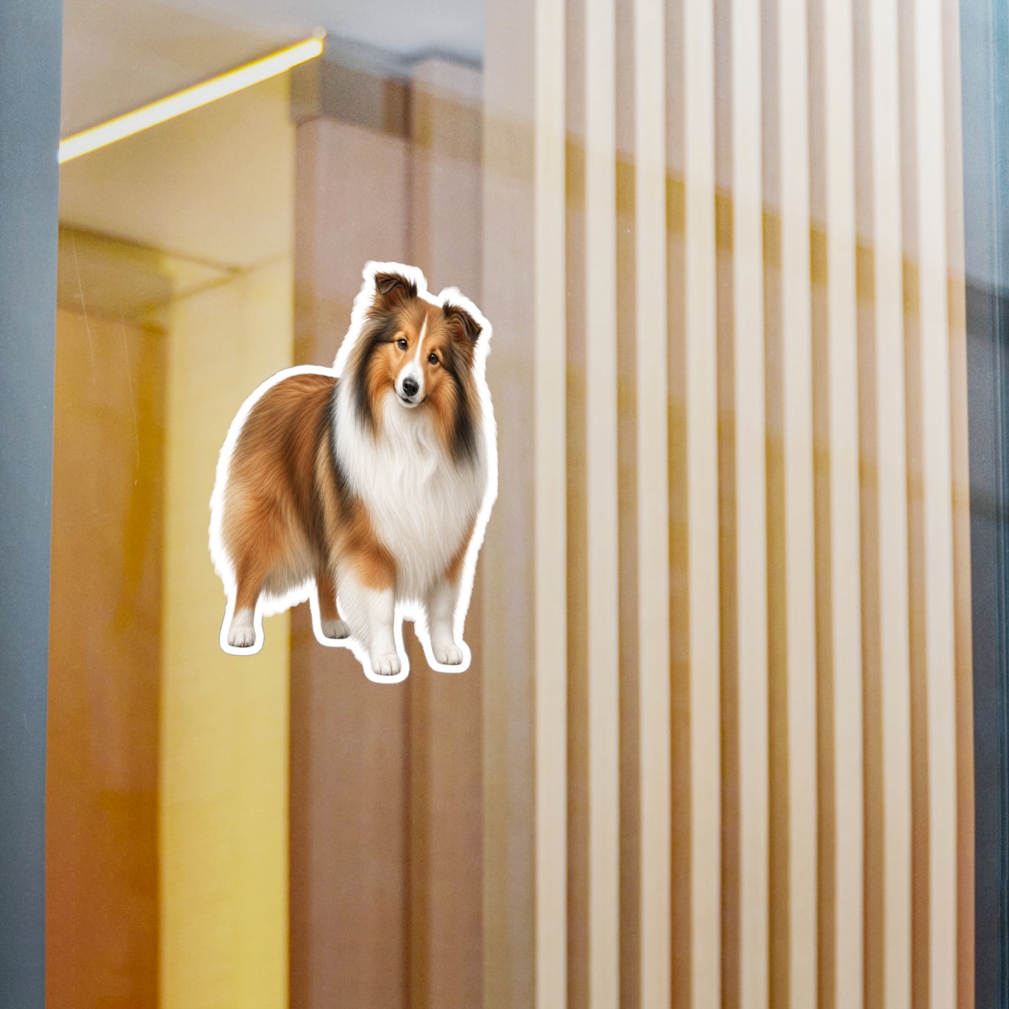 Shetland Sheepdog Sticker | Waterproof Vinyl Decal | Dog Lover Gift