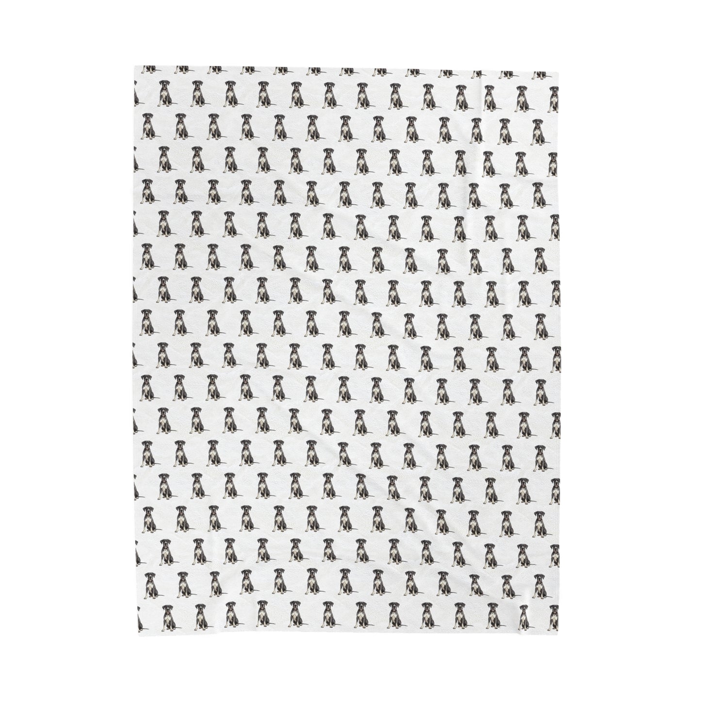 Great Dane Velveteen Plush Blanket